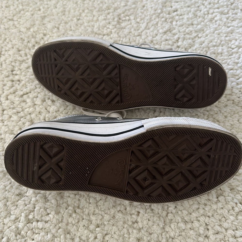 Metallic Platform Converse - Picture 8 of 8